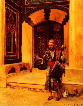 アラブ Painting - 乞食アラビアの画家ルドルフ・エルンスト